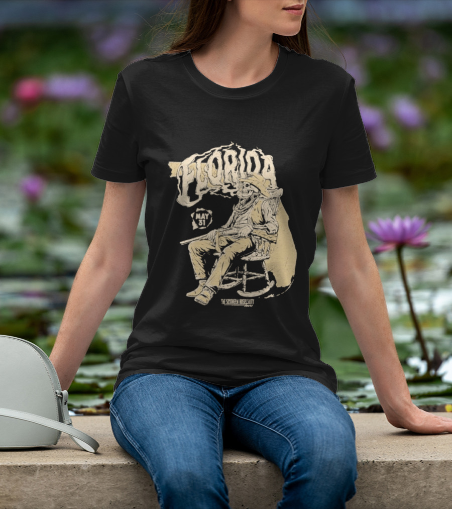 Florida Whiskey Myers May 31 2026 MIDFLORIDA Credit Union Amphitheatre Tampa T-Shirt
