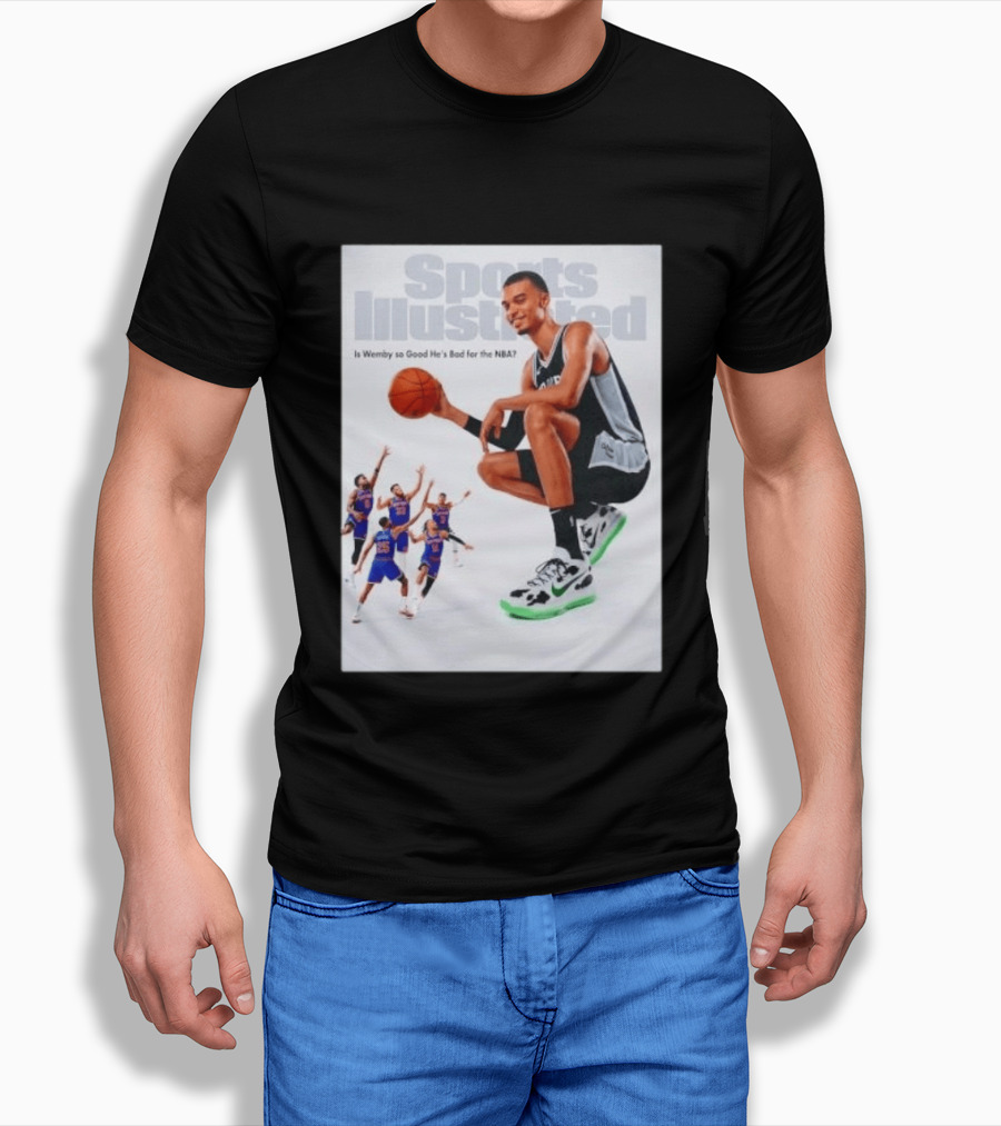 Sports Illustrated Wemby Is So Good He's Bad For The NBA T-Shirt