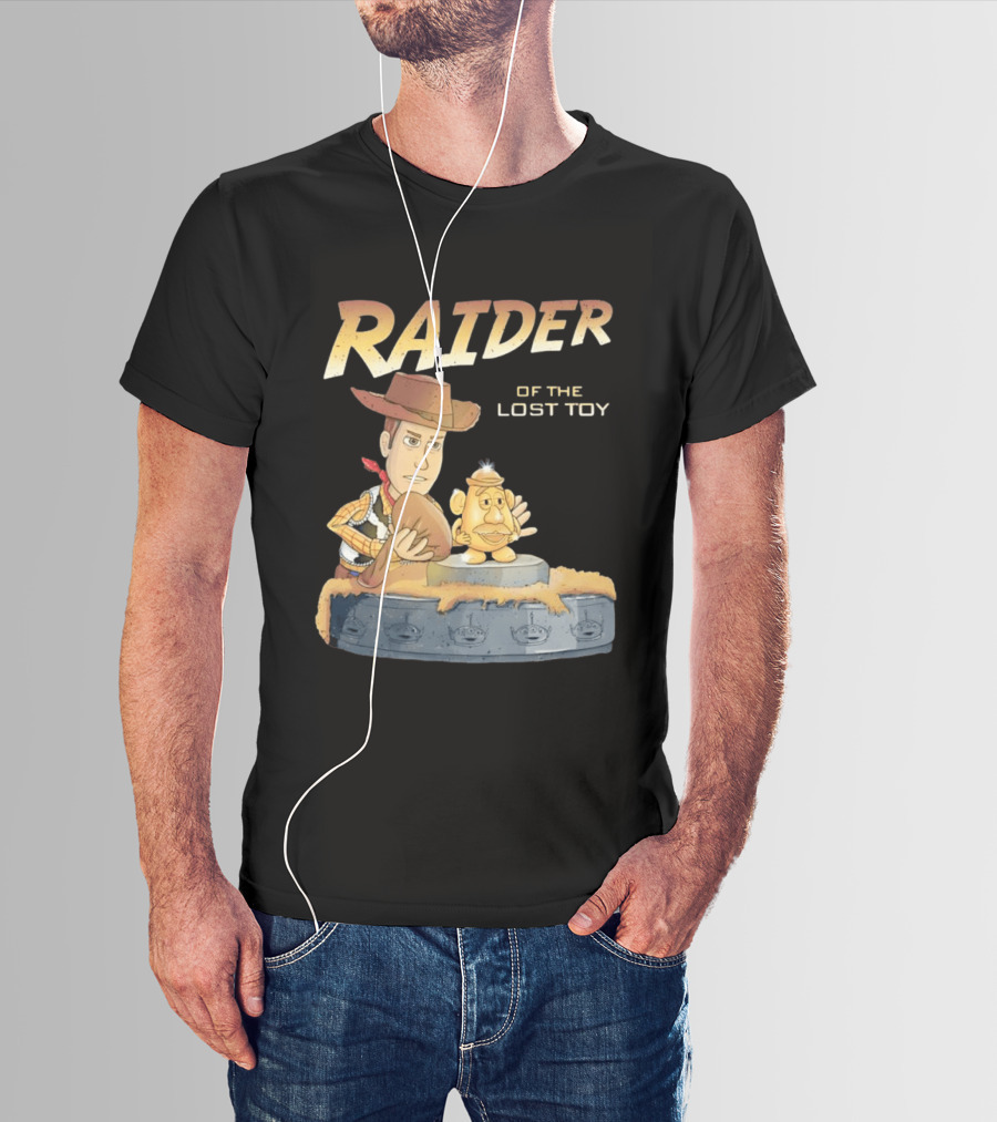 Raiders Toy Story Woody Mr Potato Head Lost Toy T-Shirt
