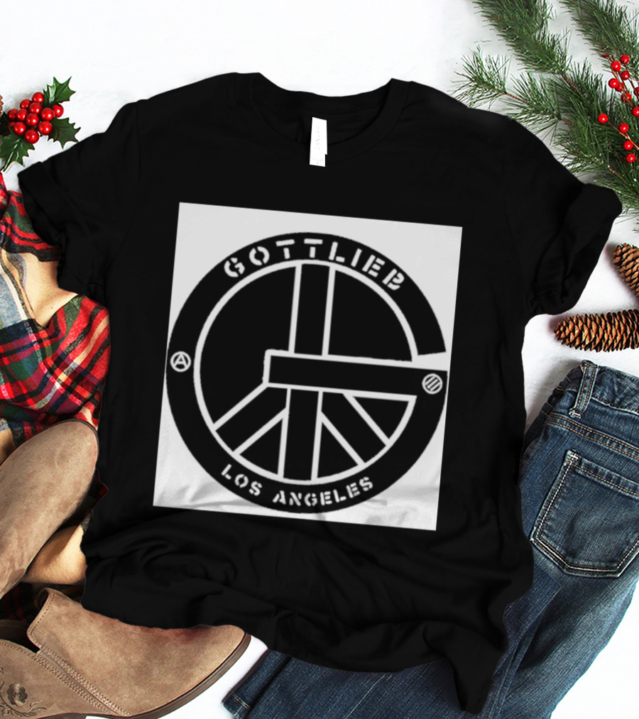 Gottlieb Peace Symbol Circle Los Angeles T-Shirt