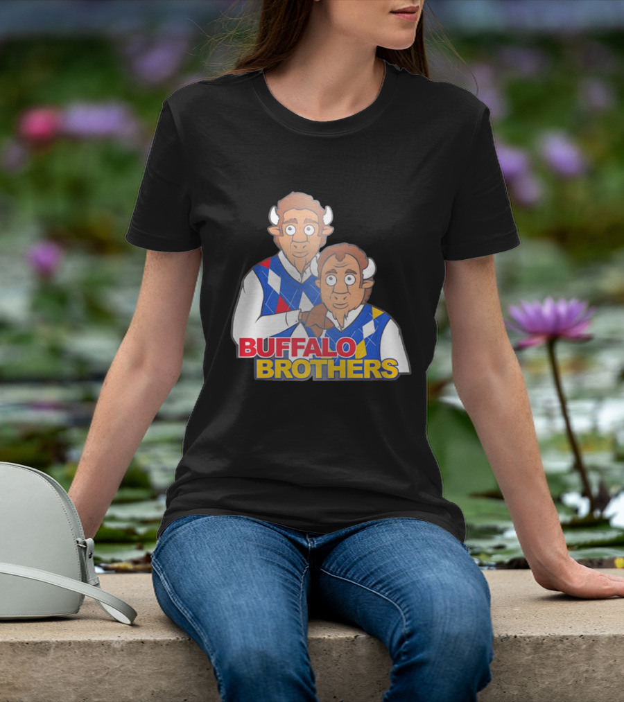 Buffalo Brothers Buffalo Bills Football 2026 Cartoon T-Shirt