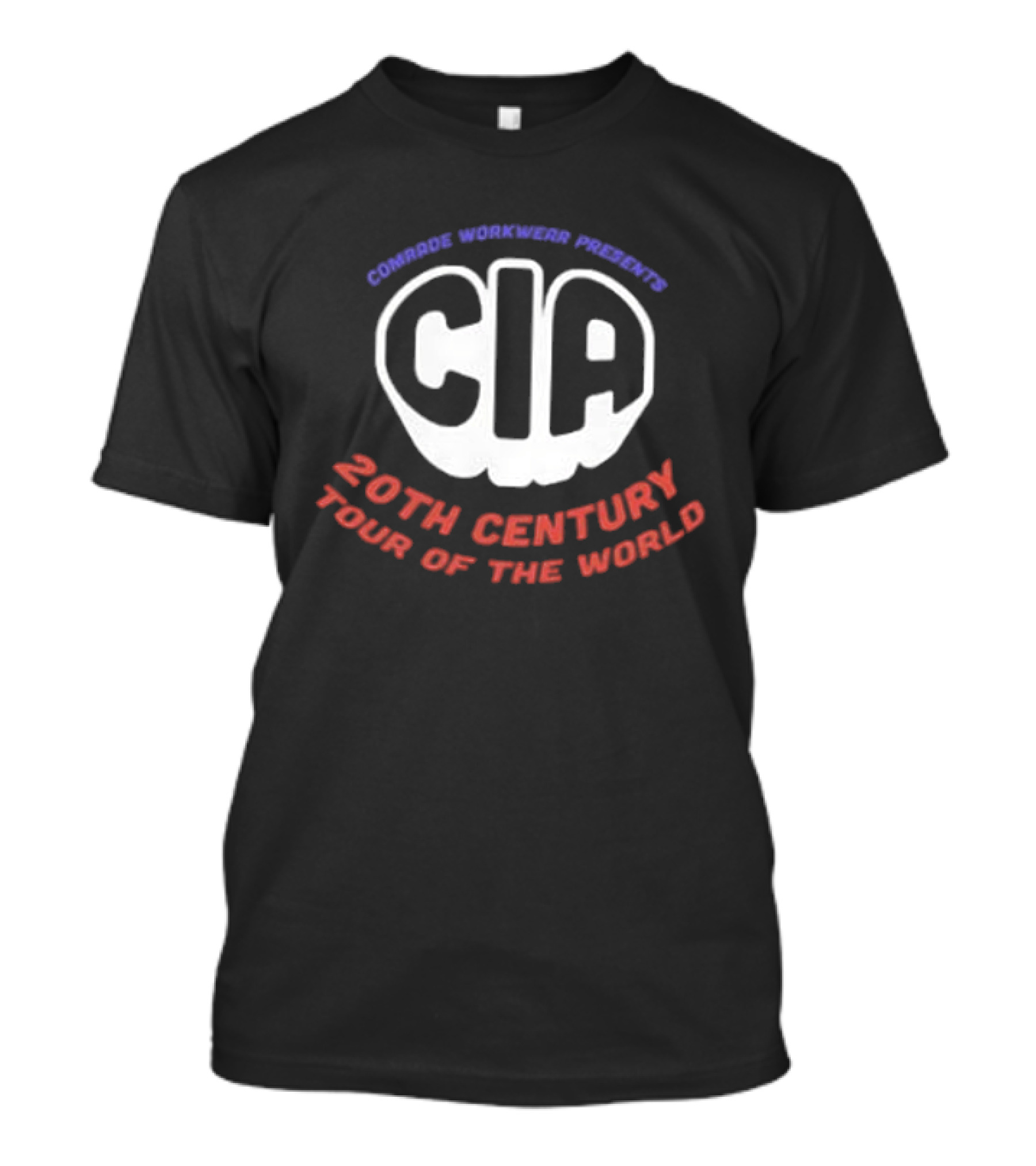 CIA 20th Century Tour Of The World George Widener Presents T-Shirt