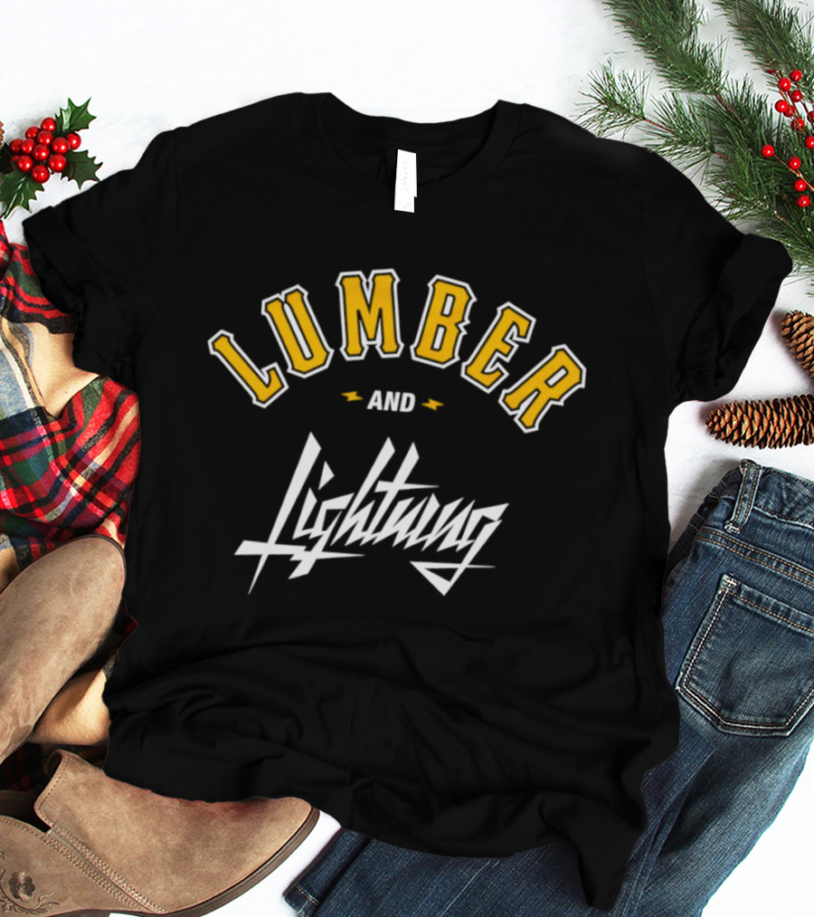 Pittsburgh Pirates Lumber And Lighting Baseball MLB 2026 T-Shirt