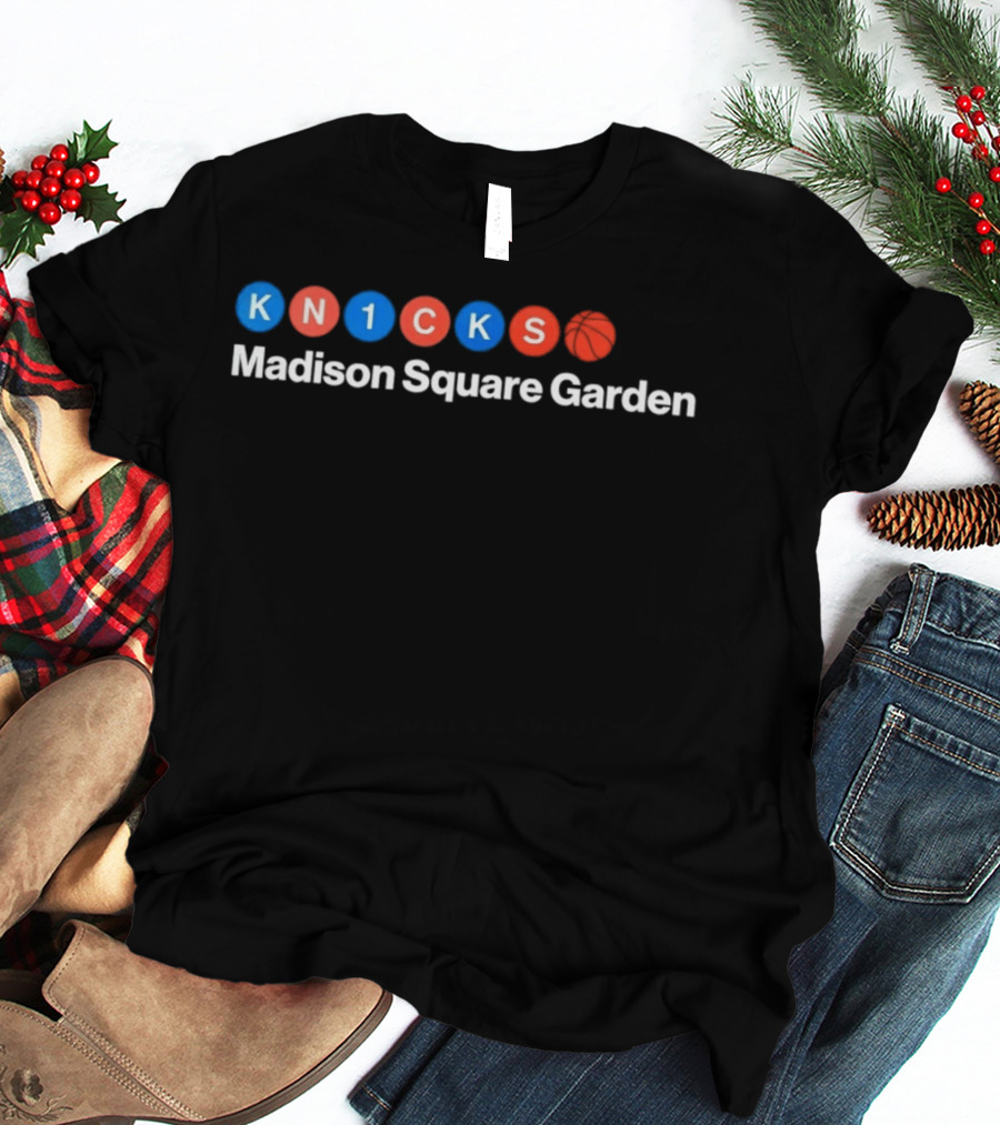 New York KN1CKS Madison Square Garden Basketball Team T-Shirt