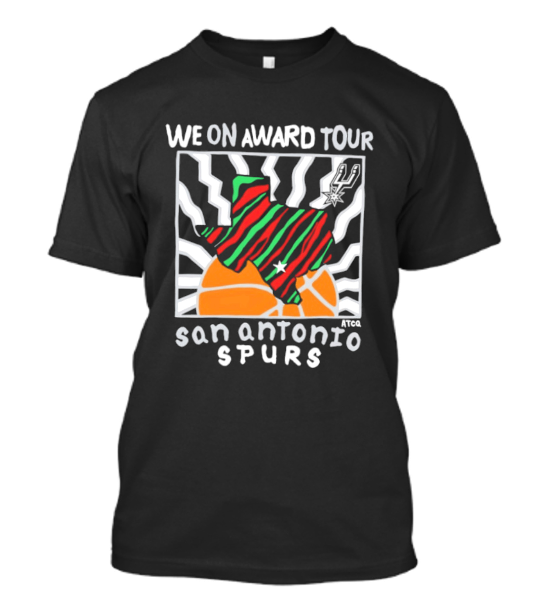 San Antonio Spurs We On Award Tour A Tribe Called Quest Basketball Texas T-Shirt