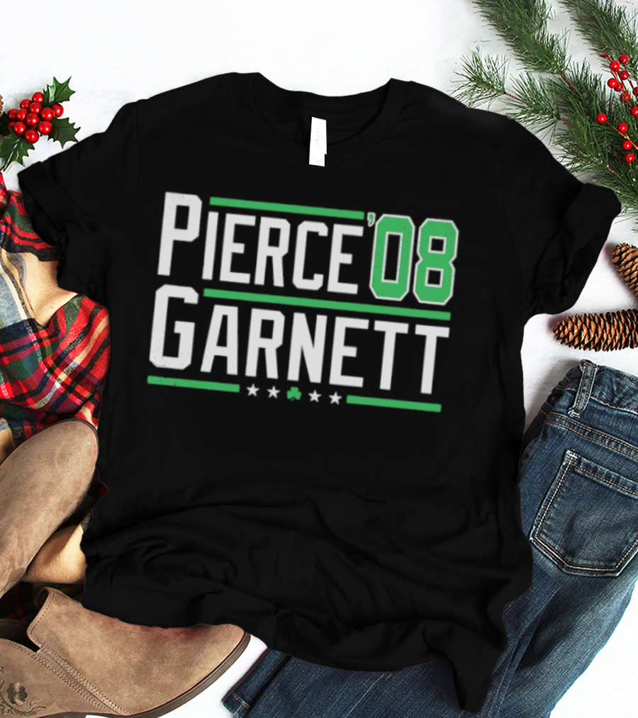 Pierce Garnett '08 Boston Celtics Basketball Stars T-Shirt
