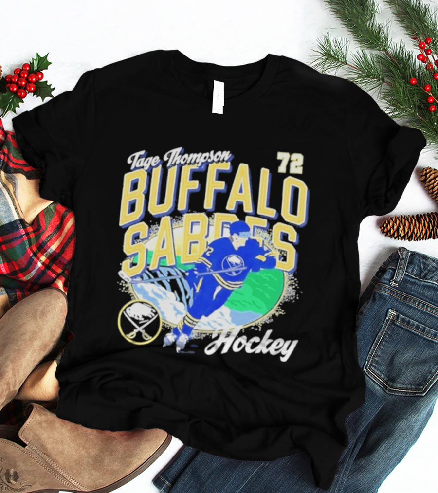 Tage Thompson 72 Buffalo Sabres Hockey NHL Team Player T-Shirt
