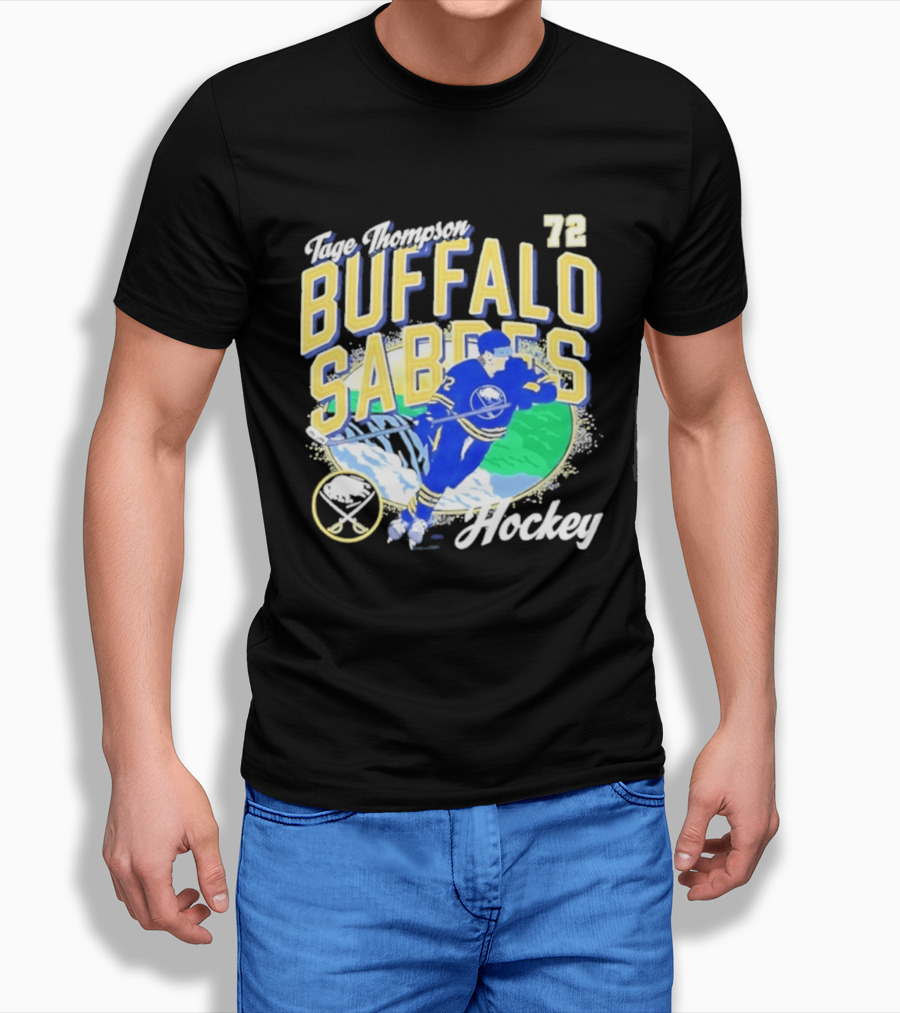 Tage Thompson 72 Buffalo Sabres Hockey NHL Team Player T-Shirt