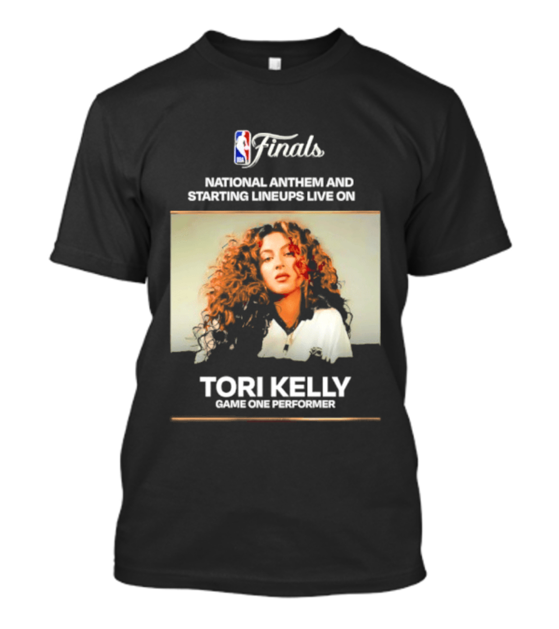 NBA Finals Tori Kelly Game One Performer National Anthem And Starting Lineups Live T-Shirt