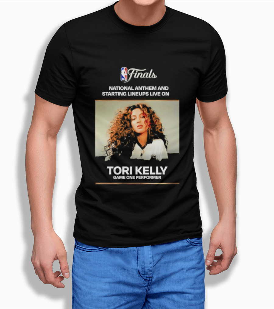 NBA Finals Tori Kelly Game One Performer National Anthem And Starting Lineups Live T-Shirt