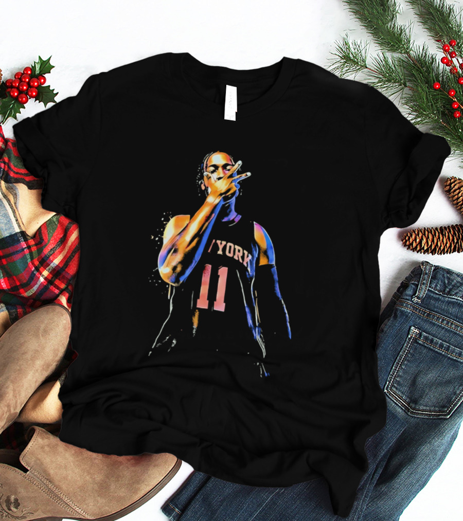 Ben Stiller Wears Jalen Brunson New York 11 T-Shirt