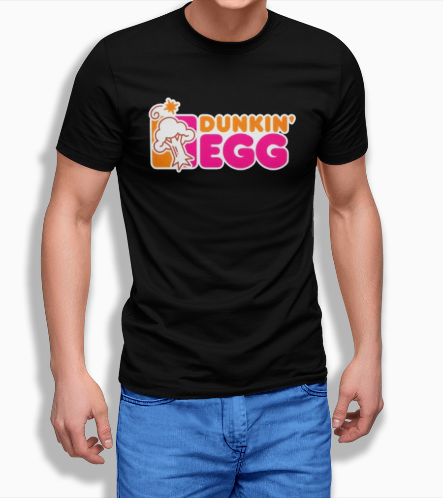 Dunkin' Egg Dunkin' Donuts Tree Explosion T-Shirt