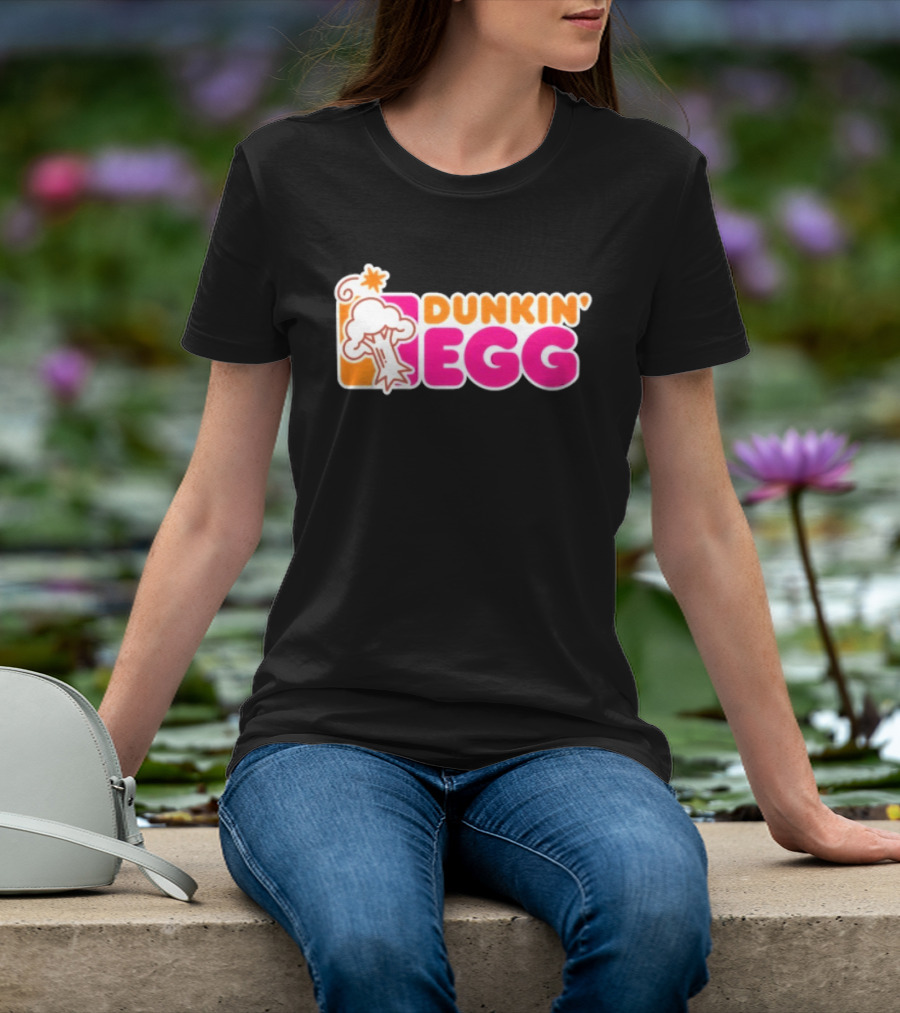 Dunkin' Egg Dunkin' Donuts Tree Explosion T-Shirt