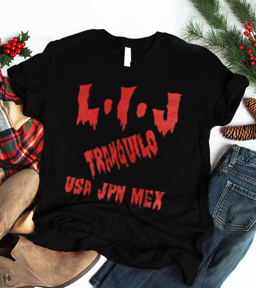 LIJ Tranquilo USA JPN MEX Red T-Shirt