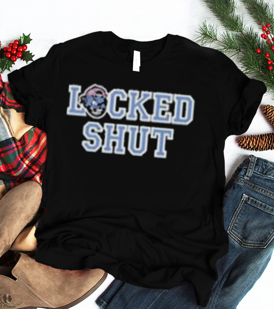 Locked Shut Steel Spine Won't Crack T-Shirt