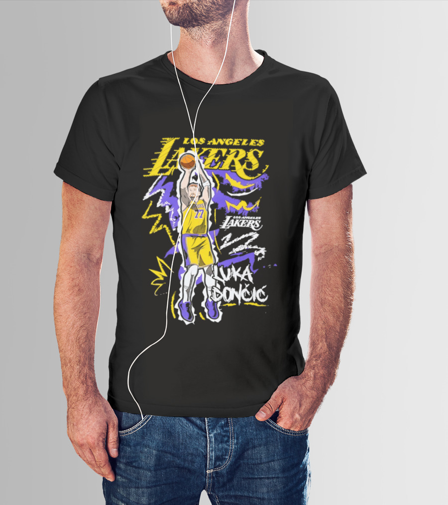Luka Doncic Los Angeles Lakers Basketball Player T-Shirt