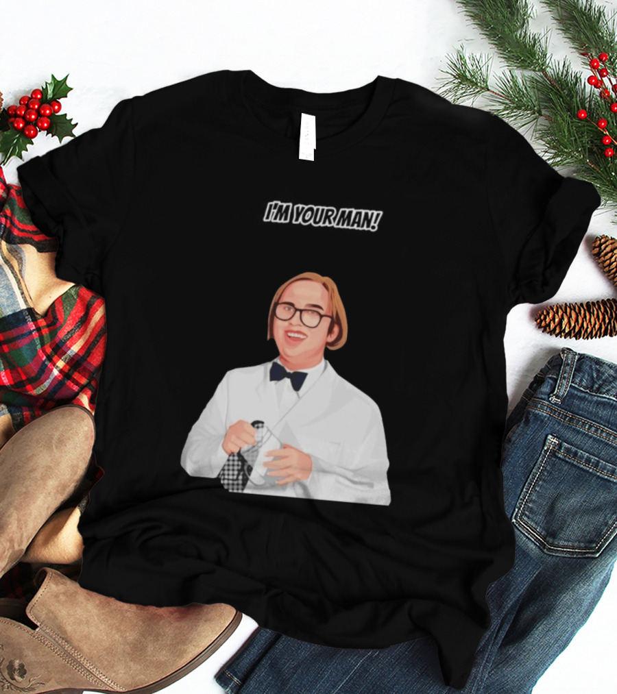 Max And Paddy I Am Your Man Bow Tie White Jacket T-Shirt