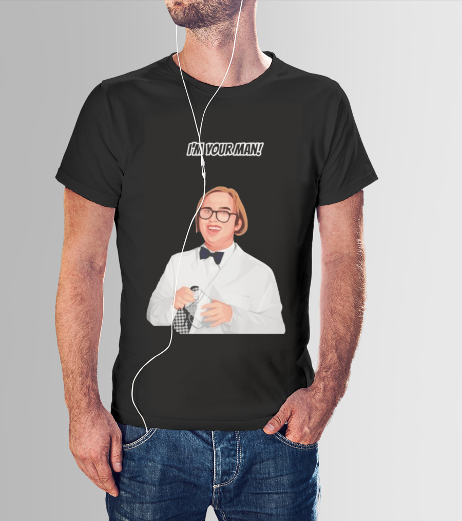 Max And Paddy I Am Your Man Bow Tie White Jacket T-Shirt