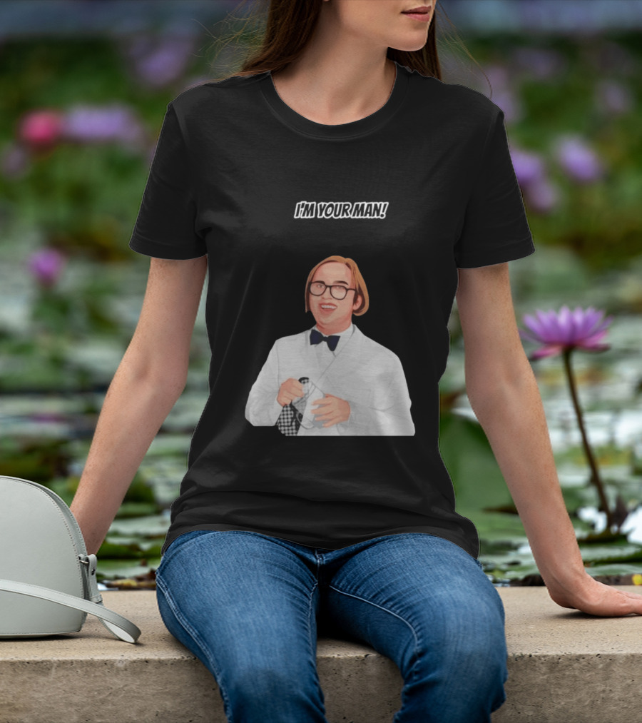 Max And Paddy I Am Your Man Bow Tie White Jacket T-Shirt