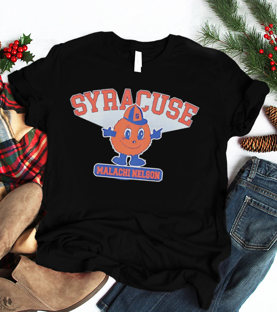 Syracuse Orange Mascot Malachi Nelson T-Shirt