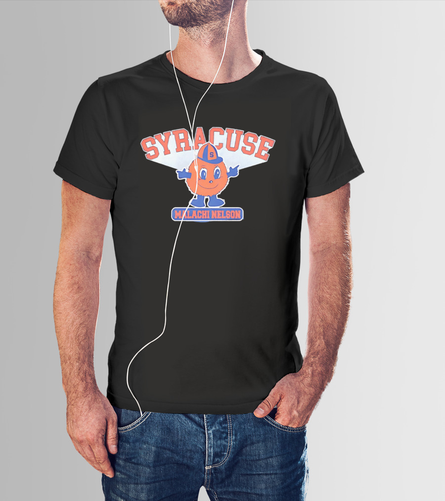 Syracuse Orange Mascot Malachi Nelson T-Shirt