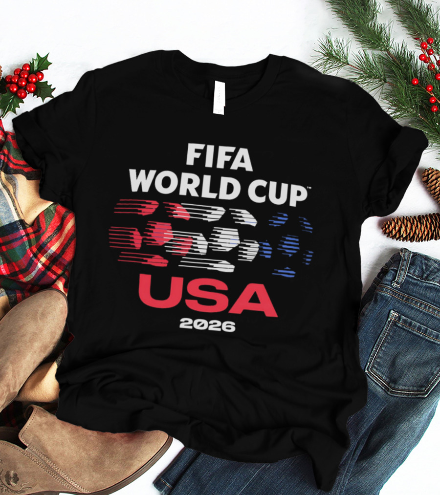FIFA World Cup USA 2026 États Unis Coupe Du Monde T-Shirt