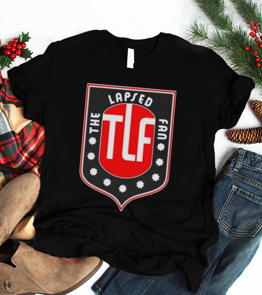 The Lapsed Fan TLF Wrestling Sports Shield T-Shirt