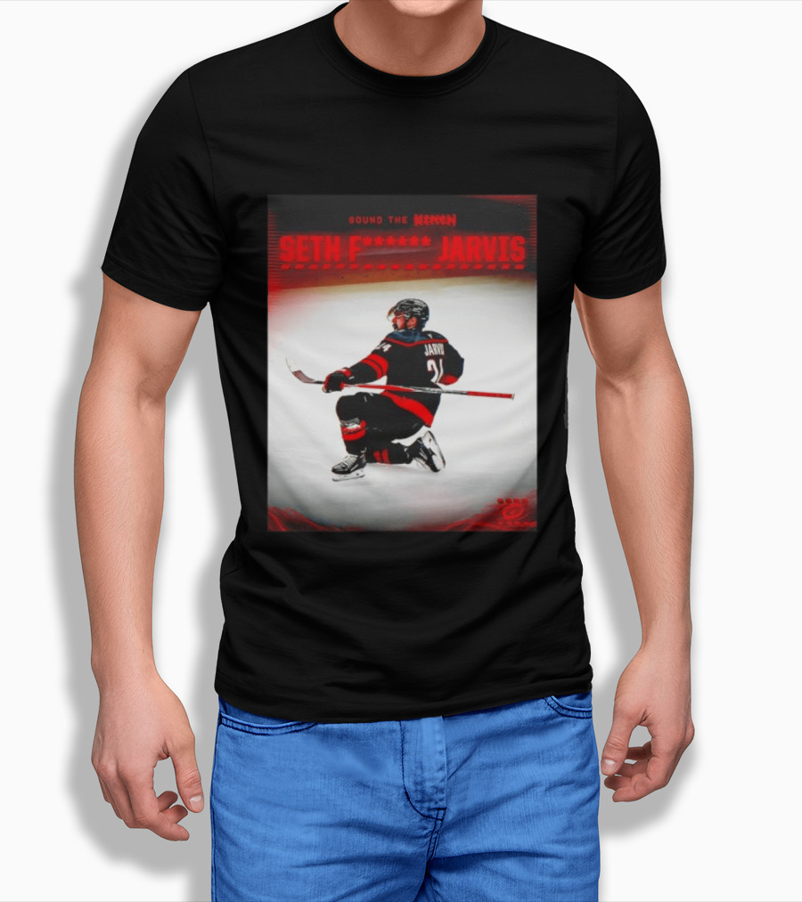Sound The Siren Seth Jarvis Carolina Hurricanes T-Shirt