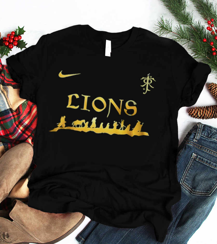 Nike Detroit Lions The Lord Of The Rings T-Shirt