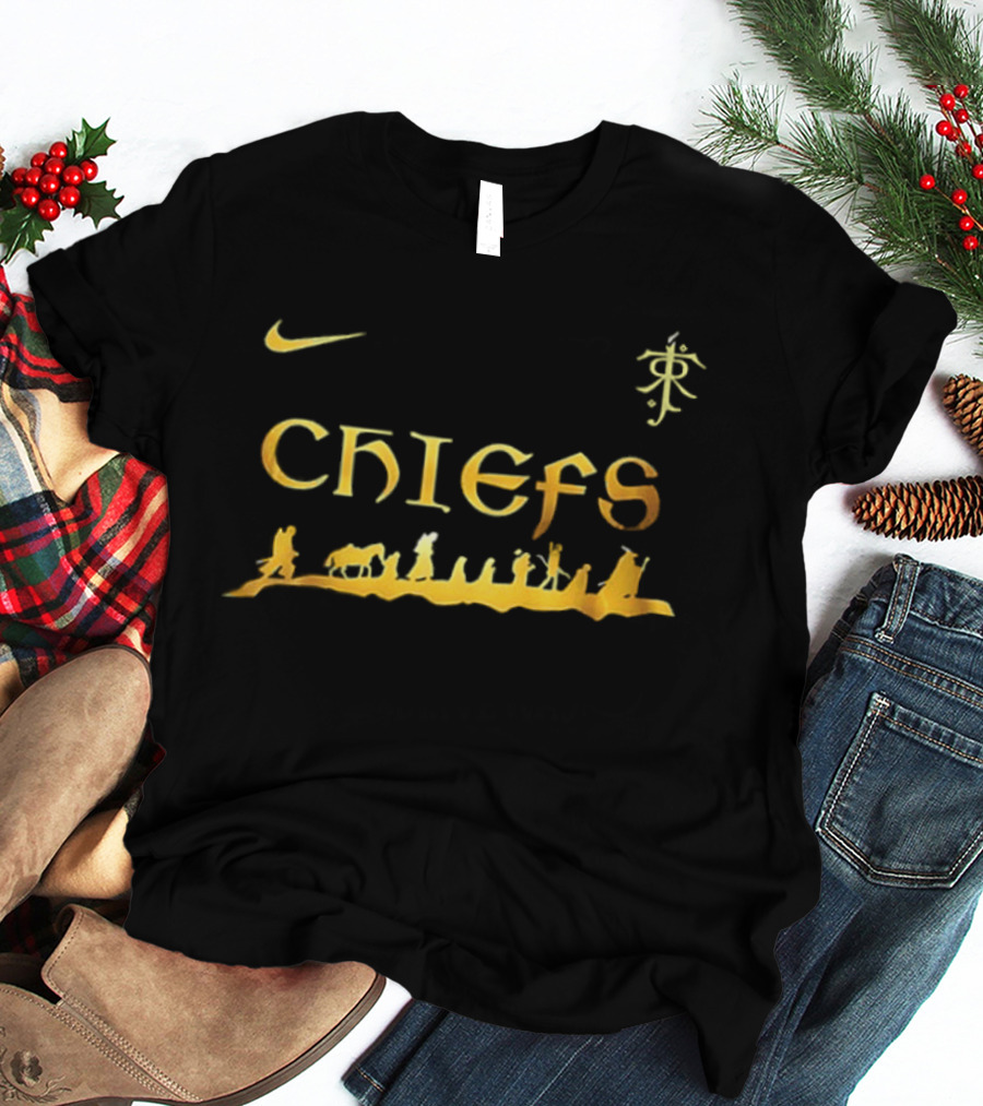 Nike Kansas City Chiefs Lord Of The Rings T-Shirt