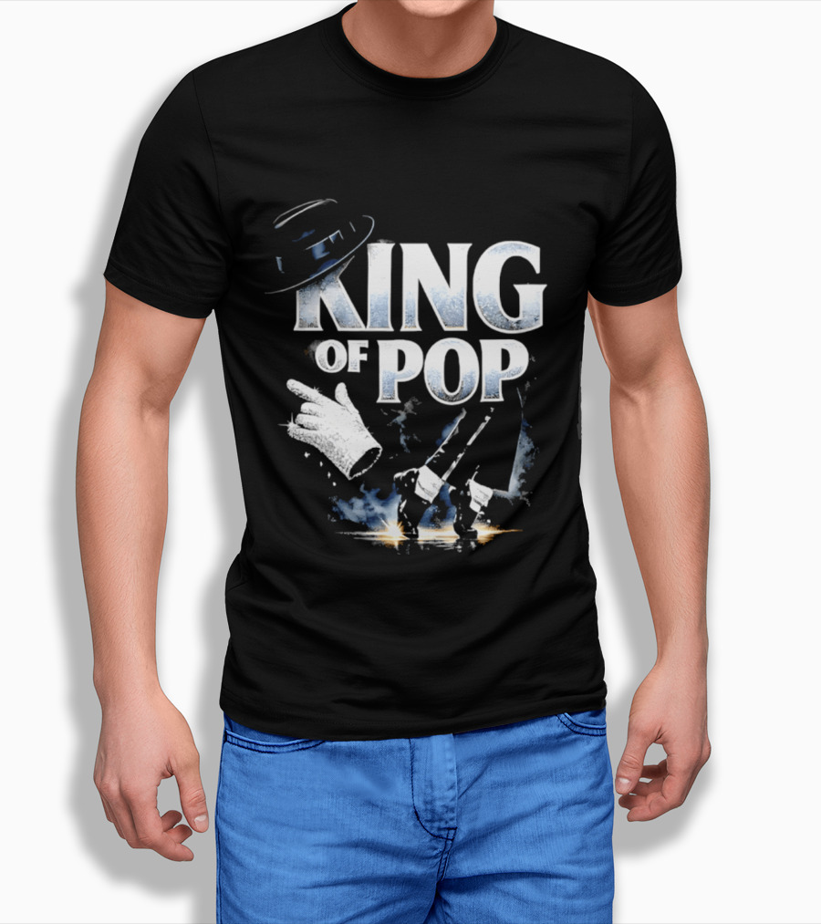 King Of Pop Iconic Hat And Glove T-Shirt