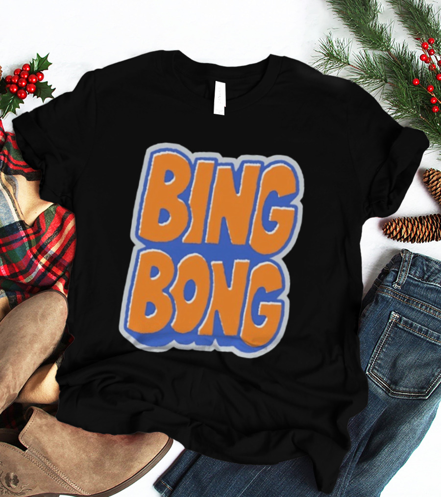 New York Knicks Basketball BING BONG Phrase T-Shirt