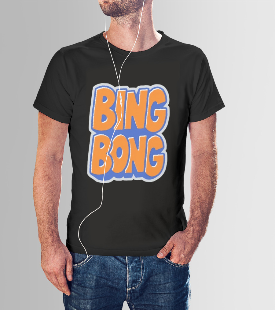 New York Knicks Basketball BING BONG Phrase T-Shirt