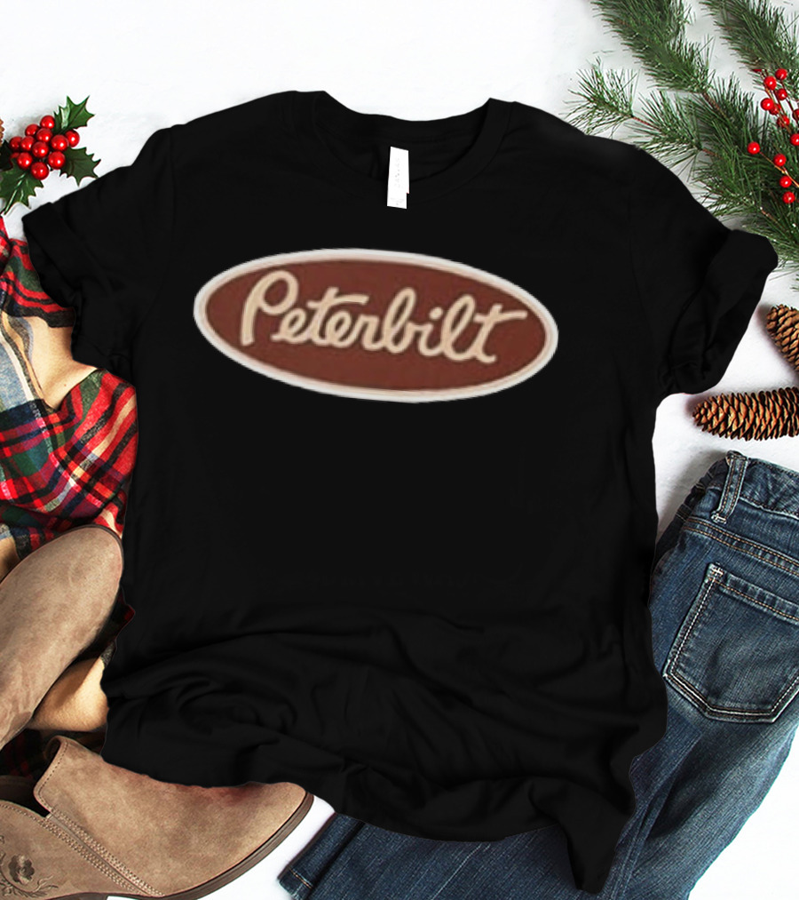 Peterbilt Truck Drawing Classic Two Sided T-Shirt