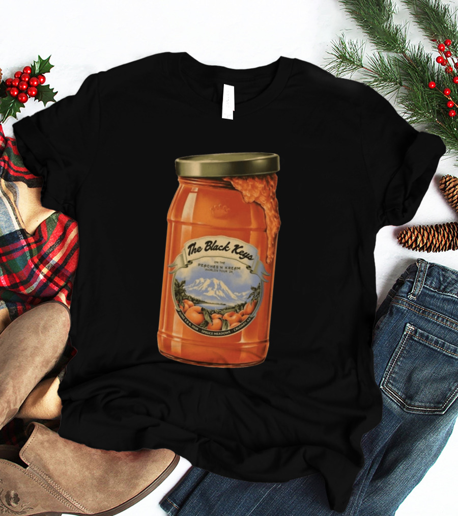 The Black Keys Peaches N Kream World Tour 2026 Spruce Meadows Calgary June 5 6 T-Shirt