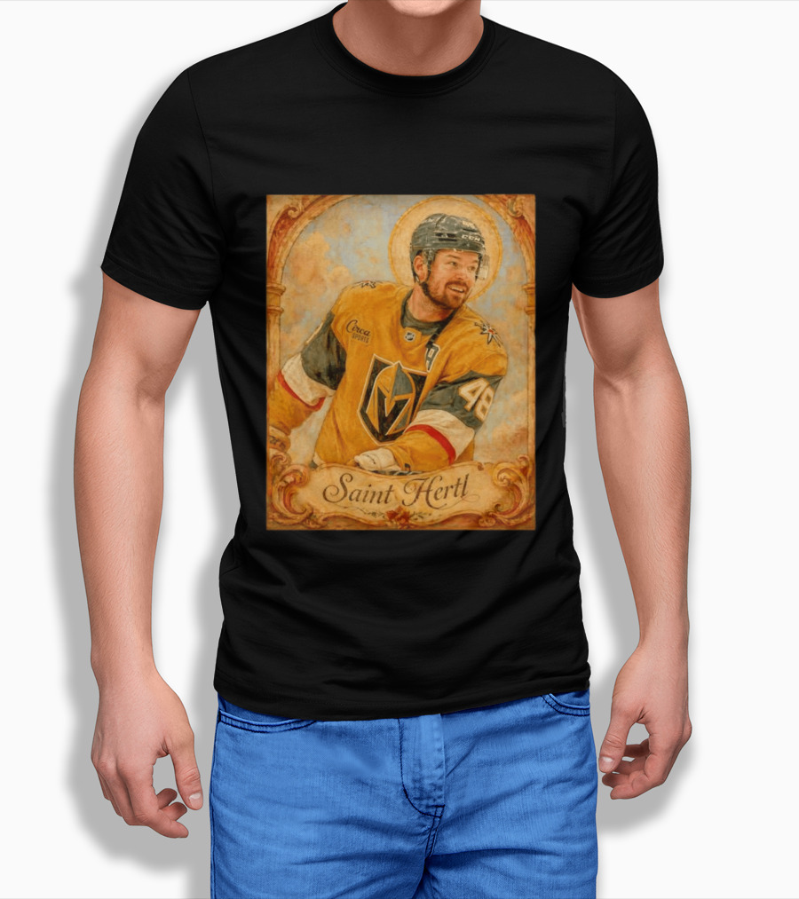 Tomas Hertl Vegas Golden Knights Saint Hertl NHL Circa Sports T-Shirt