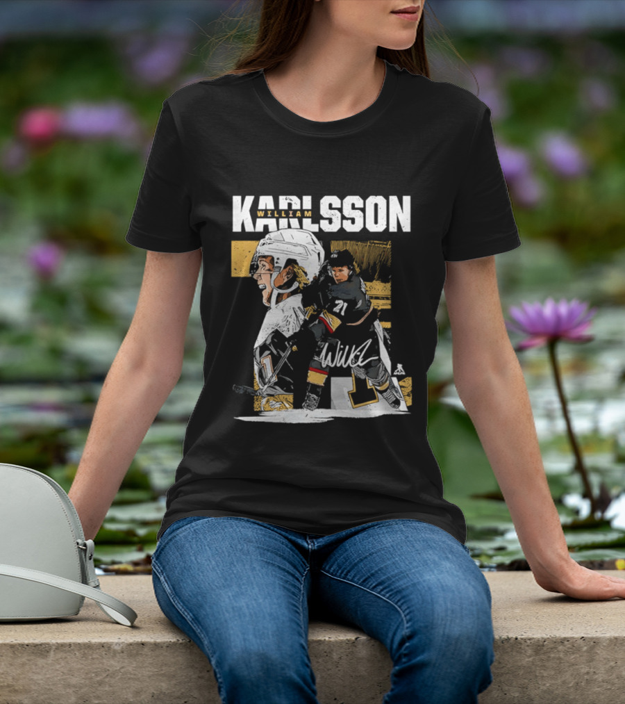 William Karlsson 71 Vegas Golden Knights NHL Player T-Shirt