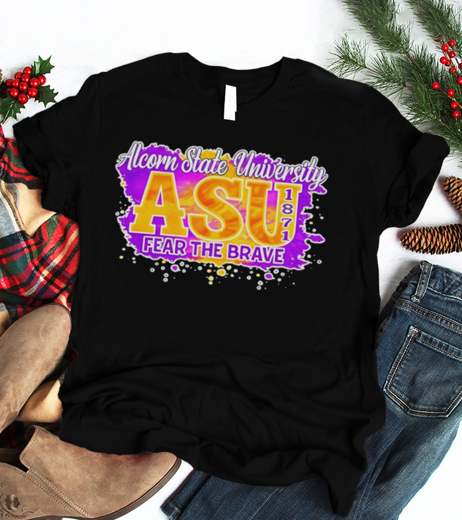 Alcorn State University ASU 1871 Fear The Brave T-Shirt