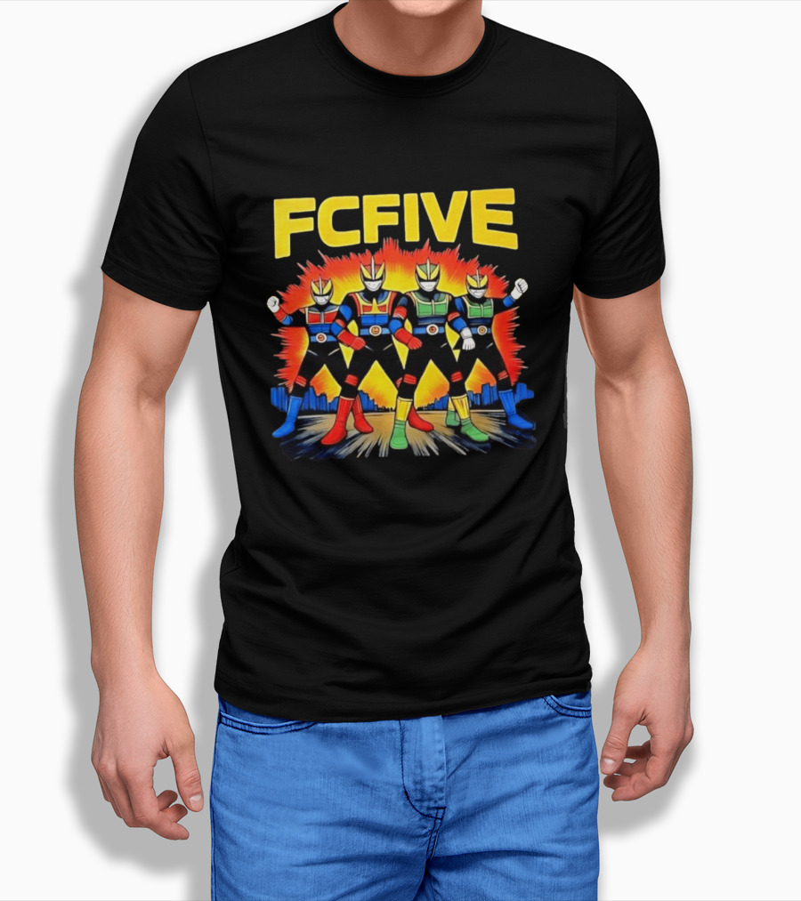 FCFIVE Kamen Rider Fourze Inspired Collaboration T-Shirt