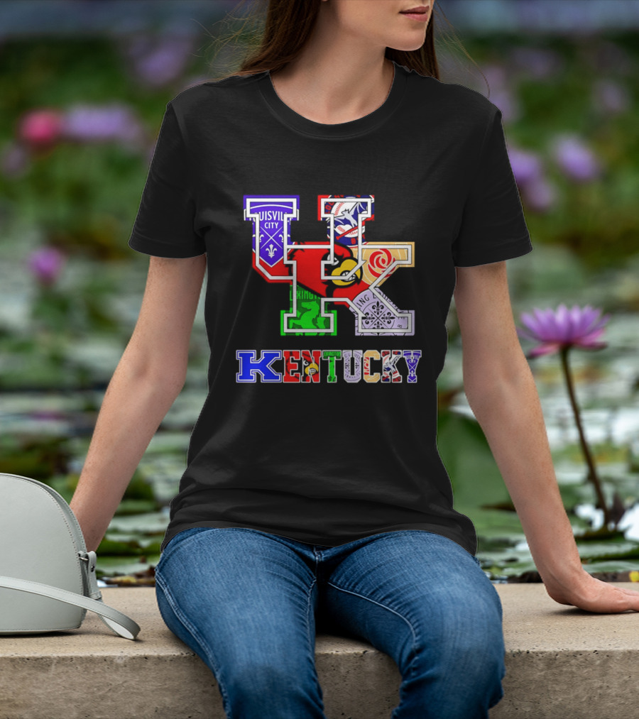 KY Wildcats Cardinals Louisville City Racing Lexington Kentucky T-Shirt