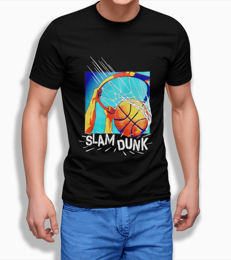 Slam Dunk Basketball Children's Place Hoop Action Kids T-Shirt