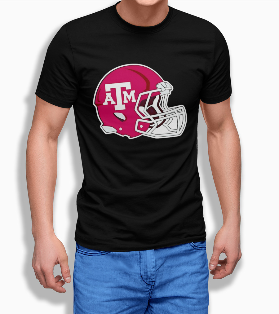 Texas A&M Aggies Football Helmet Fan Gear T-Shirt