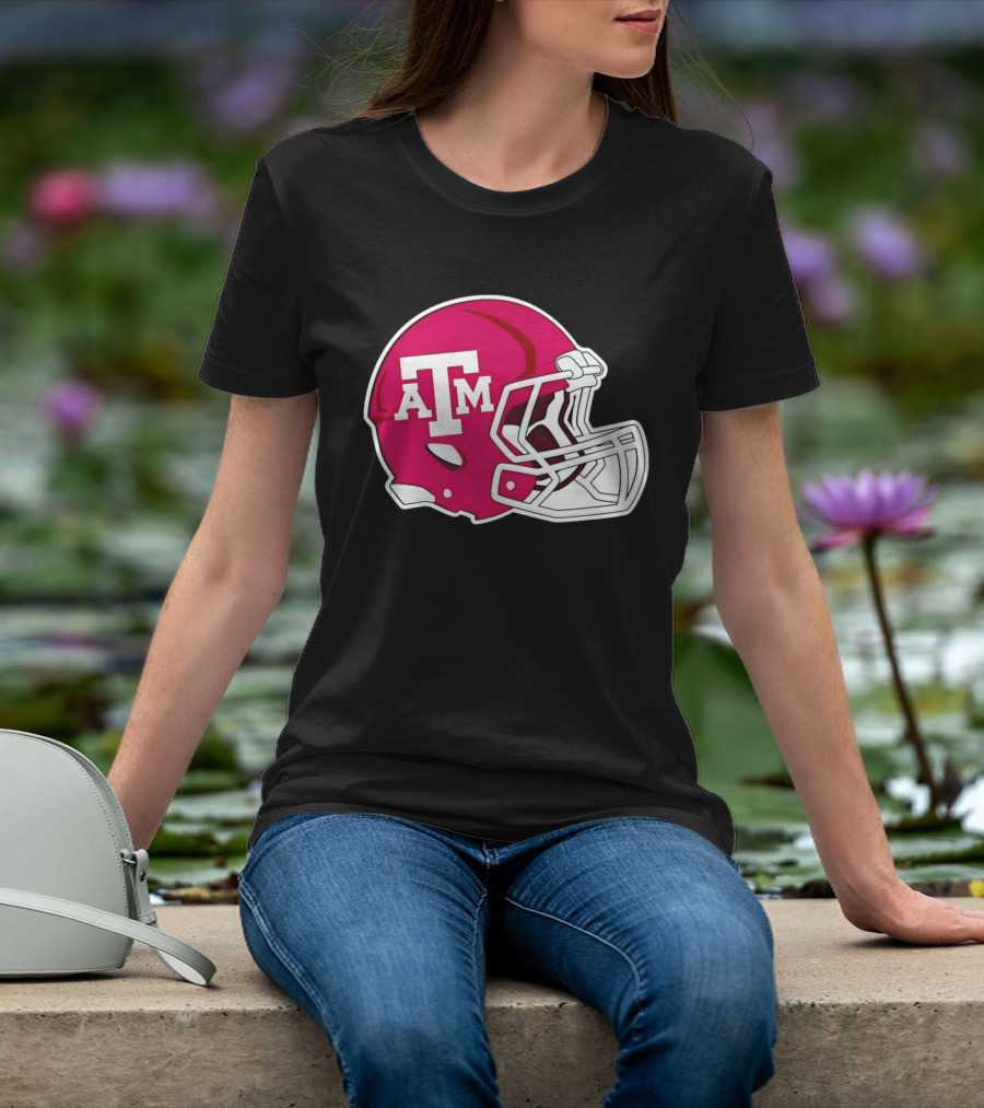 Texas A&M Aggies Football Helmet Fan Gear T-Shirt