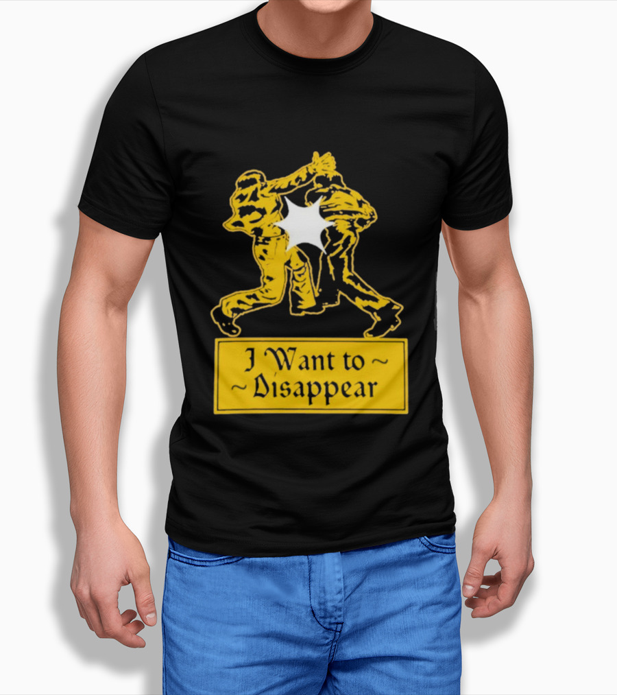 I Want To Disappear The Smiths Fighting Men Music Album T-Shirt