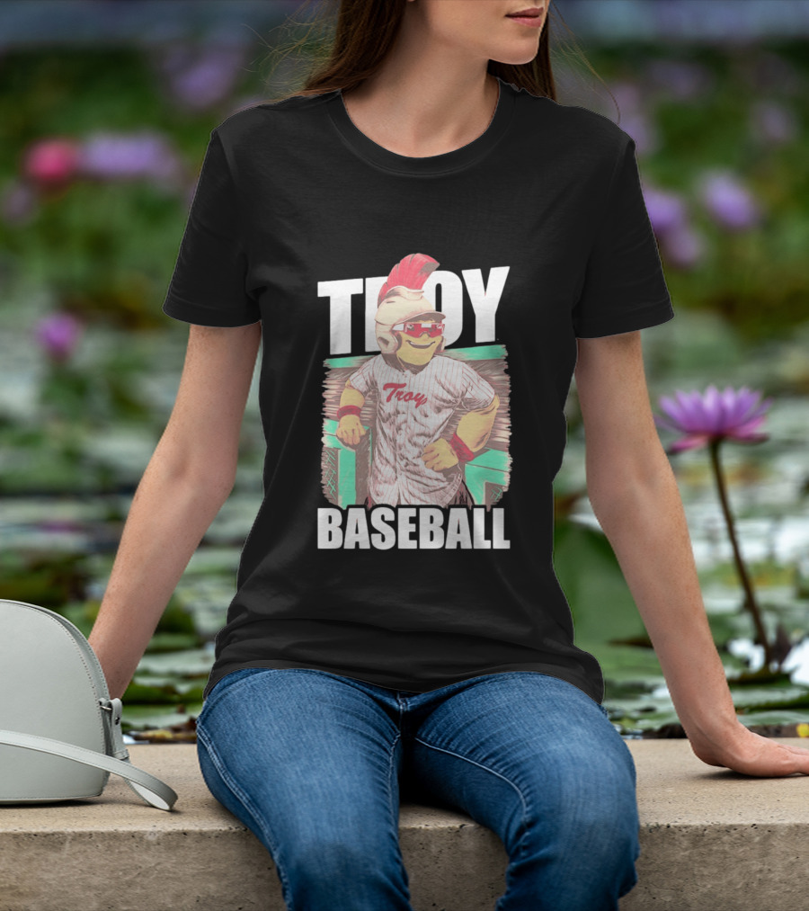 Troy University Trojans Baseball Team Collegiate Athletic Spirit T-Shirt