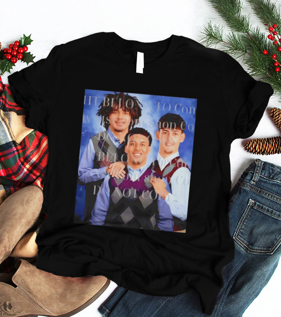 Yaxel Lendeborg Elliot Cadeau Aday Mara Step Brothers Basketball Photo T-Shirt