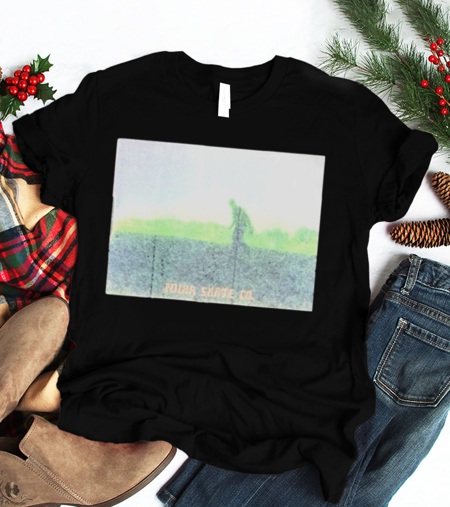 Flatspot Polar Beach Walk Contrast Polar Skate Co T-Shirt