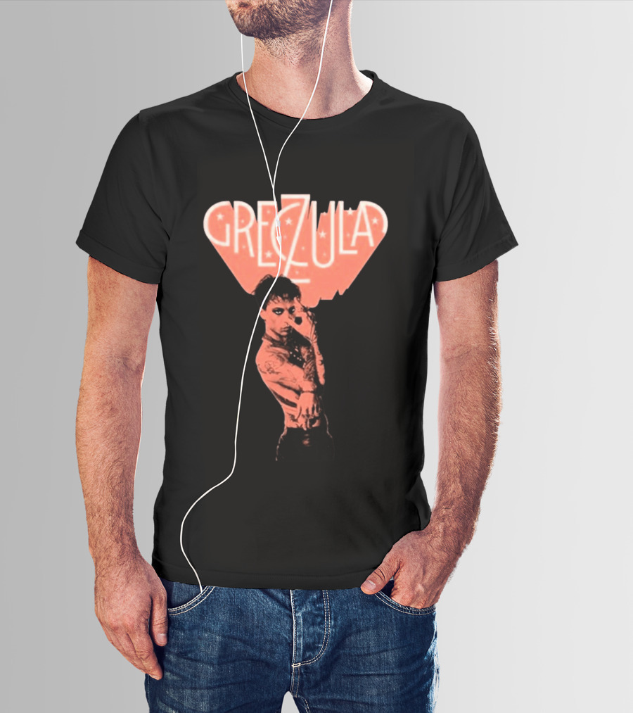 Greczula Tour Tattooed Performer With Edgy T-Shirt
