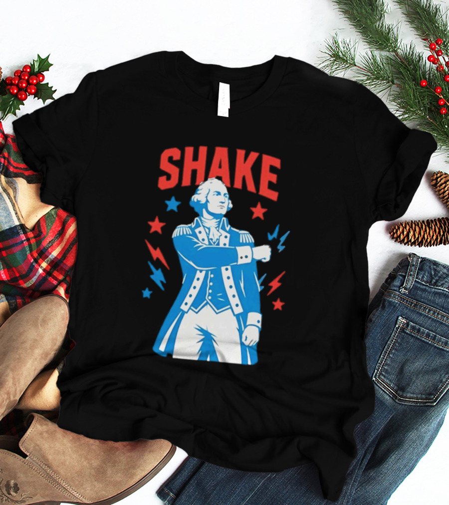 Shake And Bake George Washington America Drinking T-Shirt