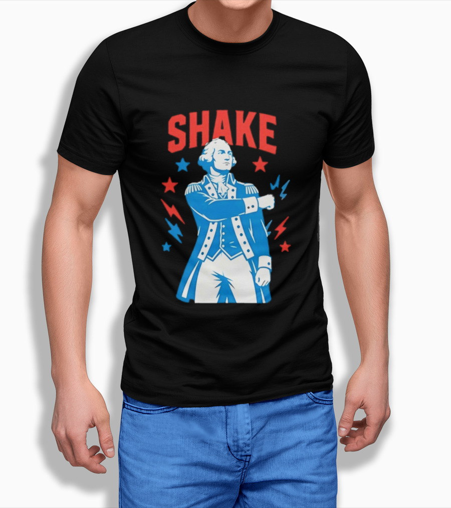 Shake And Bake George Washington America Drinking T-Shirt